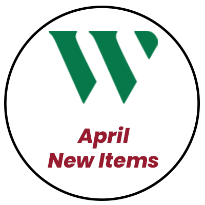 April New Items