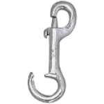 APEX® Campbell® T7606021 1/2 in 4 in Malleable Iron/Steel Rigid Open Eye Bolt Snap