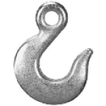 APEX® Campbell® T9101424 Grade 43 1/4 in Forged Steel Eye Slip Hook