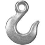 APEX® Campbell® T9101624 Grade 43 3/8 in Forged Steel Eye Slip Hook