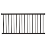 Key-Link® 121911368-11 American Series Black 96 in 8 ft Level Deck Railing