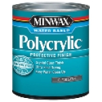 Minwax® 233334444 0.5 pt Can Clear Satin Interior Polycrylic Crystal Clear TopCoat