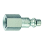 Plews-Edelmann® 12235 1/4 x 1/4 in Industrial/Milton x FNPT Industrial/Milton Style Air Hose Nipple