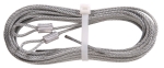 HILLMAN™ Hardware Essentials™ 852128 1/8 in 8 ft 8 in Steel Torsion Spring Lift Cable