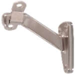 HILLMAN™ Hardware Essentials™ 851524 Brass Satin Nickel Wall Stud Handrail Bracket