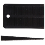 HILLMAN™ Hardware Essentials™ 851547 Plastic Black Wobble Shim