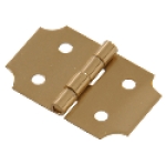 HILLMAN™ Hardware Essentials™ 851196 5/8 in Brass Bright Brass Decorative Door Hinge