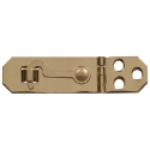 HILLMAN™ Hardware Essentials™ 851417 Brass Bright 2-3/4 in Decorative Hinge Hasp