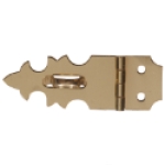 HILLMAN™ Hardware Essentials™ 851421 Brass Bright 1-7/8 in Decorative Hinge Hasp