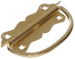 HILLMAN™ Hardware Essentials™ 852409 Steel Brass 3-1/2 in Chest Handle