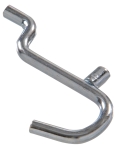 HILLMAN™ Hardware Essentials™ 853044 Steel Zinc Plated 0.148 in Curved Pegboard Hook