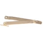 HILLMAN™ Hardware Essentials™ 851580 Steel Brass Left Side Folding Support