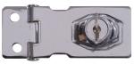 HILLMAN™ Hardware Essentials™ 851398 Steel Chrome Plated Silver Keyed-To-Differ Safety Hasp