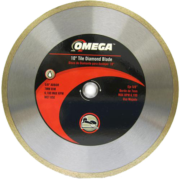 Omega Diamond Tools CT10 10 in Circular Saw Blade