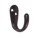 HILLMAN™ Hardware Essentials™ 852282 Steel Oil Rubbed Bronze Clothes Hook