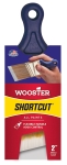 WOOSTER® SHORTCUT® Q3211-2 Angled Sash Synthetic Fabric Plastic Handle Paint Brush