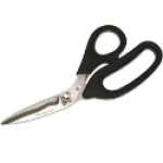 APEX® CRESCENT Wiss® W8TA 4 in Stainless Steel Round/Sharp Lightweight Utility Scissor