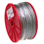 APEX® Campbell® 7000827 1/4 in 250 ft Uncoated Steel High Strength Cable