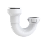 Plumb Pak Corporation Keeney 10400IPK 1-1/2 in x 1-1/2 in Female Quick Connect White Insta Plumb J Bend