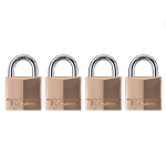 Master Lock® 140Q 7/8 in 1/4 in Solid Brass Keyed Padlock