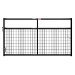 40132085 BEHLEN 8 FOOT BLACK WIRE FILLED GATE