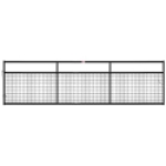 40132165 BEHLEN 16 FOOT BLACK WIRE FILLED GATE