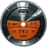 Century Drill & Tool 10244 Construction 12 in Micro-Grain Carbide Miter Circular Saw Blade