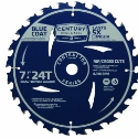 Century Drill & Tool 10103 Contractor 7-1/4 in Micro-Grain Carbide Combination Circular Saw Blade