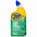 Zep ZUATBC32 32 oz Bottle Hydrochloric Acid Amines Tallow Alkyl Ethoxylated Dodecyldimethylamine Oxide Toilet Bowl Cleaner