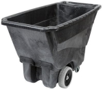 Rubbermaid ® FG9T1300BLA 450 lb Black 57.38 in L x 26.88 in W x 33.88 in H Utility Duty Structural Foam Tilt Truck