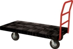 Rubbermaid ® FG443600BLA 2000 lb Fixed TPR Heavy Duty Platform Truck Cart