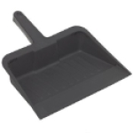 AMES HARPER 480-7 Plastic Black 5 in Dust Bin