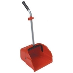 AMES HARPER 497-1 Plastic Red/Silver 14 in Stand-Up Long Handled Jumbo Debris Pan