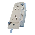 U. S. Hardware E-102C 125 V 15 A 4 Wires Mobile Home Electrical Duplex Receptacle