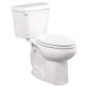 American Standard 751CA001.020 15 in H x 14 in W Elongated White Complete Elongated Toilet