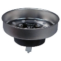 US Hardware P-608C 3 in Outside Stainless steel Basket Strainer