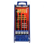 ARTU-USA 01505 5-Pieces Cobalt Multi-Purpose Drill Bit Set