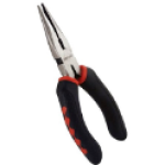 GreatNeck® 58503 8 in Drop Forged Steel Long Nose Plier