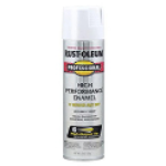 High Performance Enamel Spray Paint, Flat White, 15 Ounce