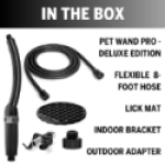 Waterpik PPR-255E Pet Wand PRO Deluxe Matte Black Shower Attachment