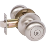 Delaney® Saxon 100T-SA-US15 Knob Satin Nickel Entry Door Lock