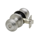 COPPER CREEK COLONIAL ENTRY KNOB- SATIN STAINLESS