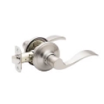 COPPER CREEK WAVERLIE PASSAGE LEVER-SATIN STAINLESS