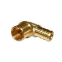 NDL Industries BRP7C-2-12-08 3/4 in x 1/2 in Pex x Male Sweat Brass 90 deg Pipe Elbow