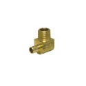 NDL Industries BRP74-08 1 in Pex x MPT Brass 90 deg Pipe Elbow