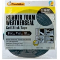 Thermwell Products Frost King® R516H 10 ft 1-1/4 in Black Weatherstrip Tape