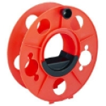 Bayco® KW110 100 ft Cable Thermoplastic Reel Orange Reel Cord Storage Reel