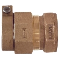 Legend Valve 313-275NL 1 in Pack Joint (CTS) x FNPT Bronze Lead-Free Pipe Coupling