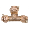 Legend Valve 313-394NL 3/4 in Pack Joint (CTS) Bronze Lead-Free Pack Joint Tee