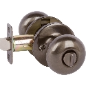 Delaney® Saxon 102T-SA-US15A Adjustable 1-3/8 - 1-3/4 in KW1 Privacy Door Lock Knob